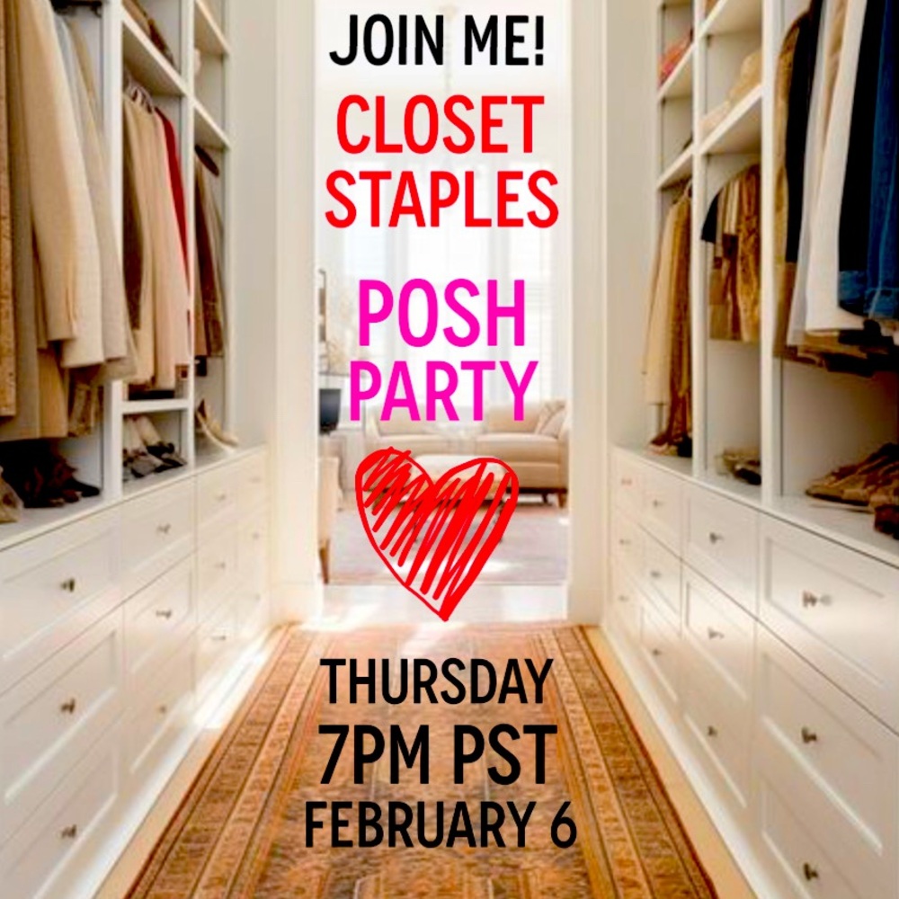 That’s a Wrap! 7PM PST - Thursday 2/6 - Closet Staples Posh Party! - Picture 1 of 6